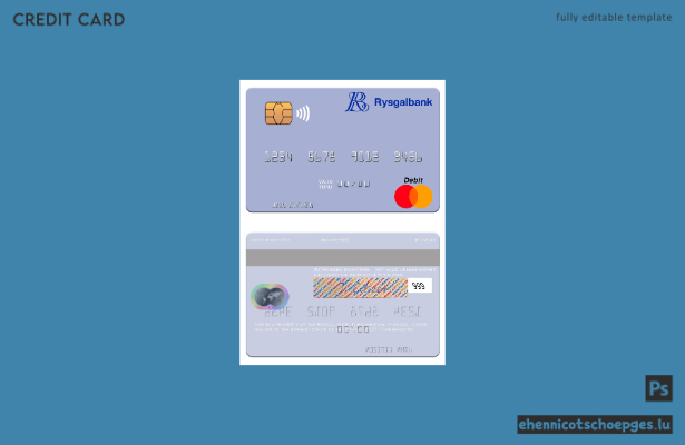 Turkmenistan Rysgal JSCB Mastercard Beispielvorschau